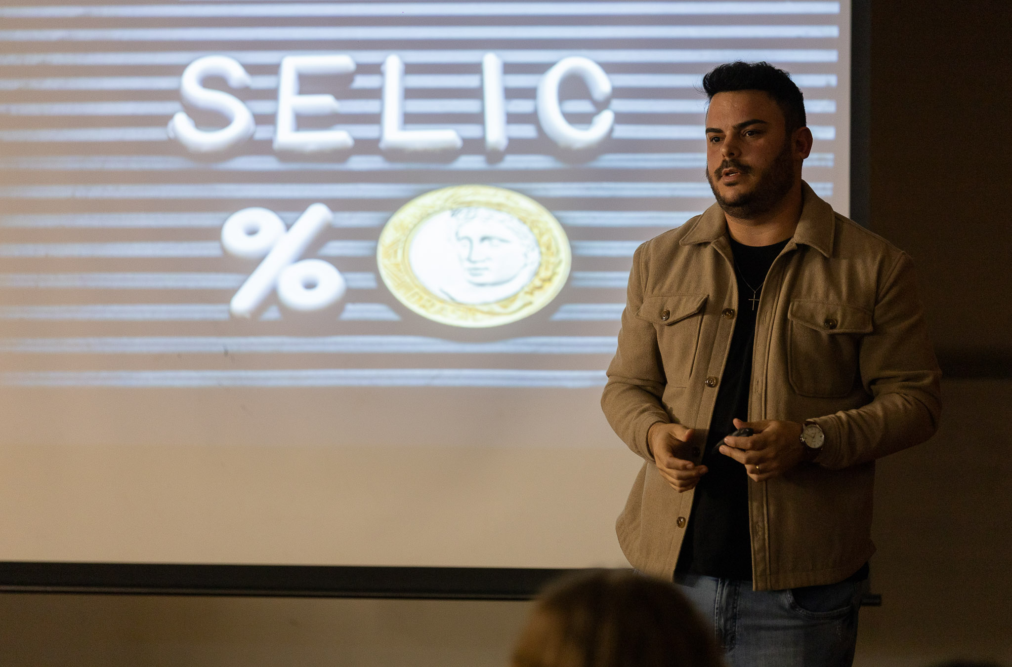 Palestra sobre investimentos